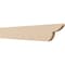 Ekena Millwork 2in. W x 6in. H x 36in. L Crestline Woodgrain TimberThane Rafter Tail, Primed Tan RFTUR02X06X36CRERCPR - alternate 1